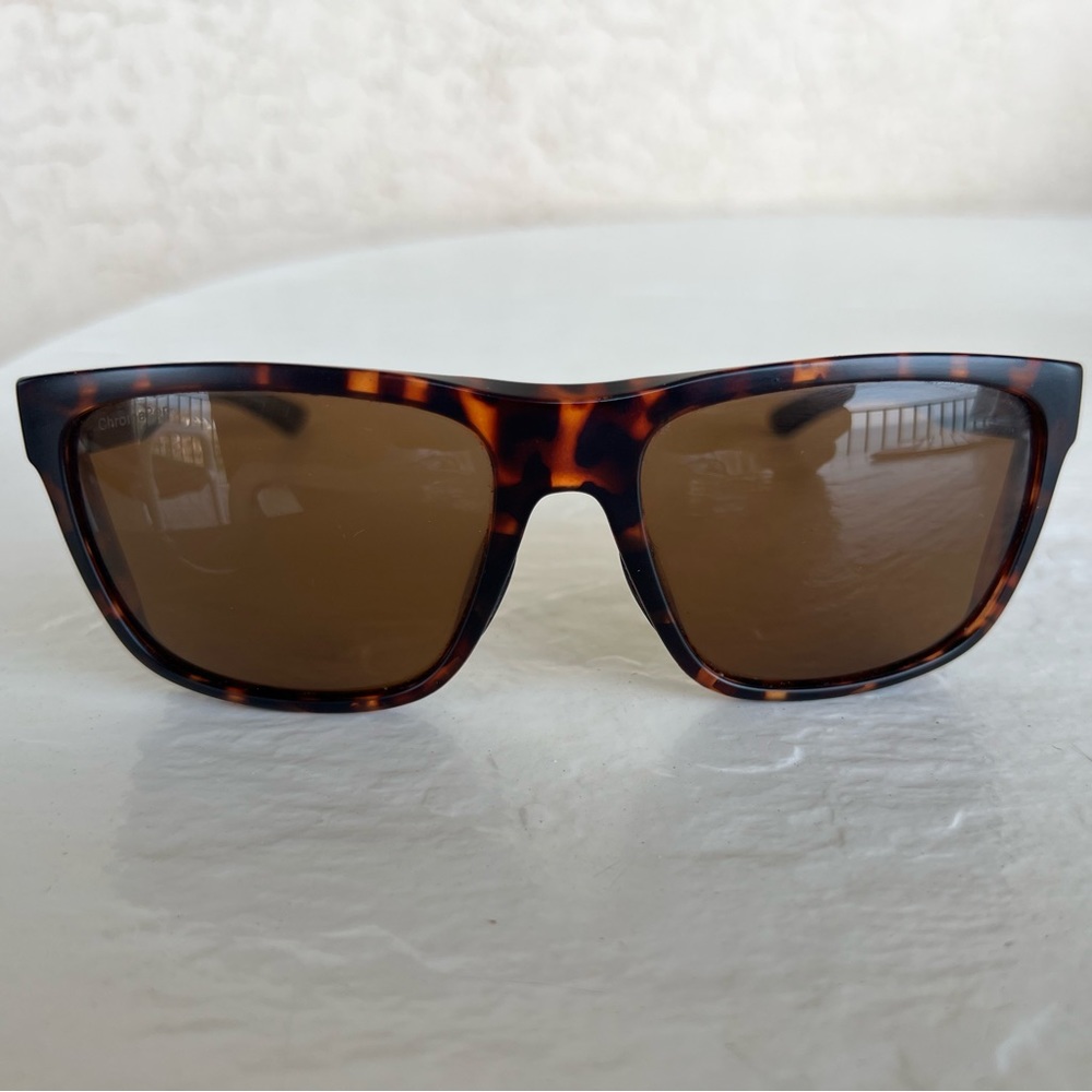 Smith Barra Sunglasses. Chromapop Polarized Glass with brown lense.